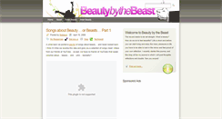 Desktop Screenshot of beautybythebeast.com