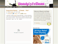 Tablet Screenshot of beautybythebeast.com